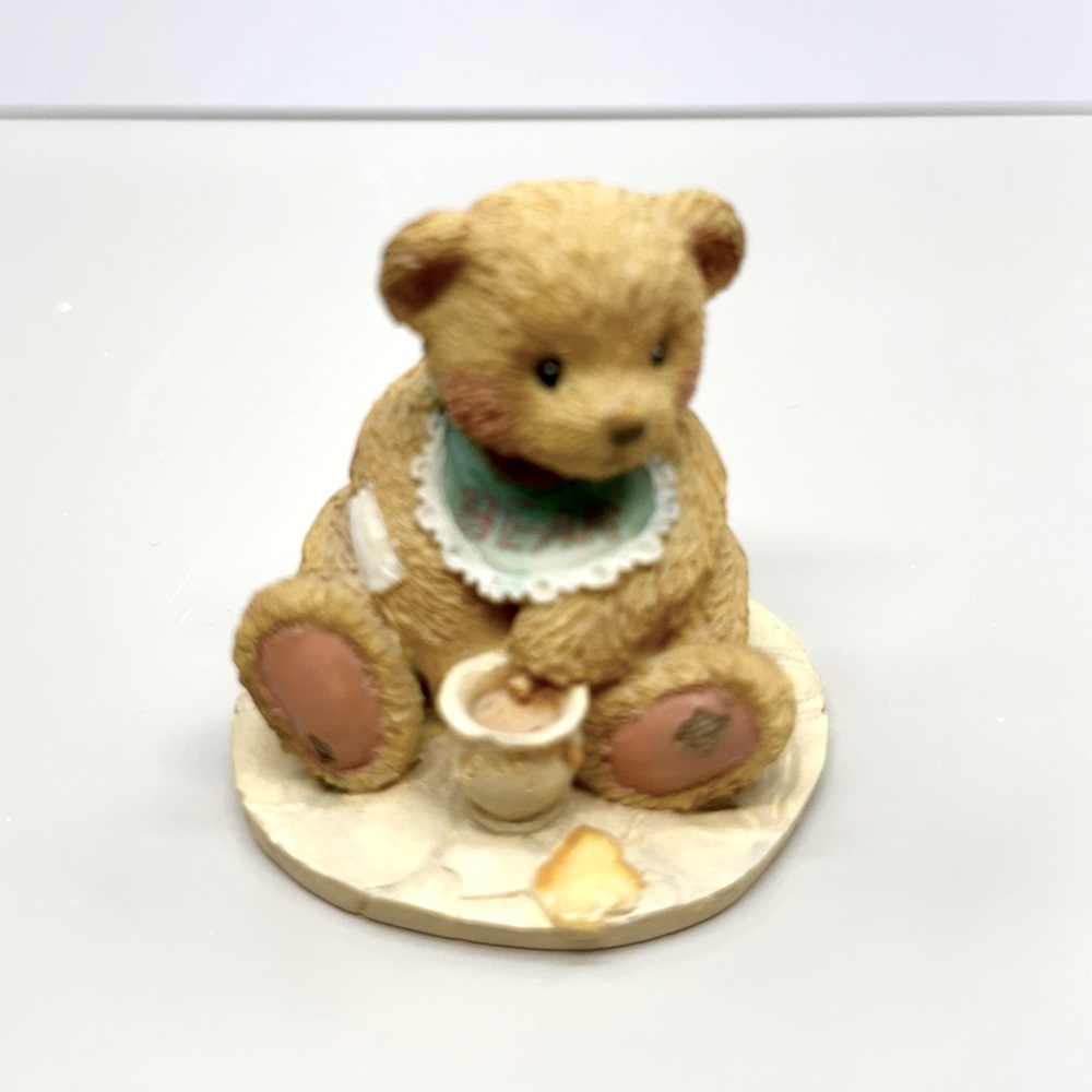 Vintage Cherished Teddies 1991 Benji Reg # 140/762 “life is sweet, enjoy.”